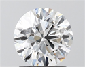 Lab Grown Diamond 1.53 Carats, Round with Ideal Cut, D Color, VS1 Clarity and Certified by IGI