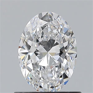 Foto Diamante Natural 0.70 quilates, Ovalado , Color D, claridad VS2 y certificado GIA de