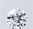 Del inventario de diamantes de laboratorio, 1.50 quilates, Redondo , Color D, claridad VVS2 y certificado IGI