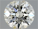 Diamante Natural 0.42 quilates, Redondo , Color I, claridad IF y certificado GIA