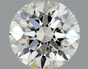 Foto Diamante Natural 0.42 quilates, Redondo , Color I, claridad IF y certificado GIA de