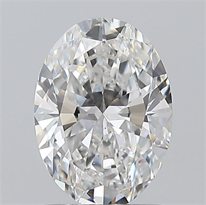 Picture of Natural Diamond 1.00 Carats, Oval with  Cut, E Color, VS1 Clarity and Certified by GIA