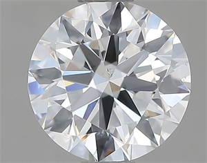 Foto Diamante Natural 0.86 quilates, Redondo , Color E, claridad SI1 y certificado GIA de