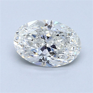 Picture of Natural Diamond 1.20 Carats, Oval with  Cut, G Color, VS2 Clarity and Certified by GIA