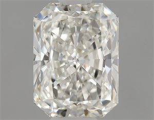 Picture of Natural Diamond 0.80 Carats, Radiant with  Cut, I Color, VVS2 Clarity and Certified by GIA