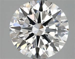 Picture of Lab Grown Diamond 2.64 Carats, Round with Excellent Cut, E Color, VS1 Clarity and Certified by GIA