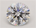 Lab Grown Diamond 3.05 Carats, Round with Ideal Cut, E Color, VVS2 Clarity and Certified by IGI