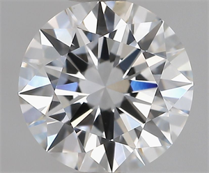 Picture of Lab Grown Diamond 1.52 Carats, Round with Excellent Cut, D Color, VVS2 Clarity and Certified by IGI