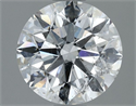 Diamante Natural 2.03 quilates, Redondo , Color G, claridad I1 y certificado GIA