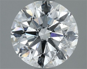 Foto Diamante Natural 2.03 quilates, Redondo , Color G, claridad I1 y certificado GIA de