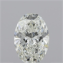 Diamante Natural 0.71 quilates, Ovalado , Color I, claridad VVS1 y certificado GIA