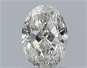 Diamante Natural 0.70 quilates, Ovalado , Color G, claridad SI1 y certificado GIA