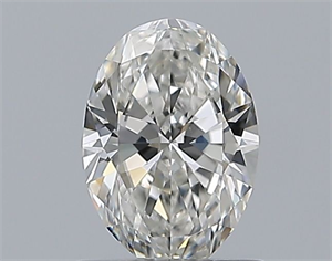 Foto Diamante Natural 0.70 quilates, Ovalado , Color G, claridad SI1 y certificado GIA de