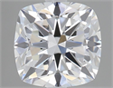 Natural Diamond 1.00 Carats, Cushion with  Cut, D Color, VVS1 Clarity and Certified by GIA