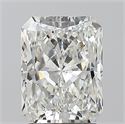 Diamante Natural 2.01 quilates, Radiante , Color H, claridad SI1 y certificado GIA