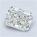 Diamante Natural 1.50 quilates, Radiante , Color H, claridad VS1 y certificado GIA