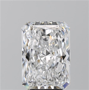 Foto Diamante Natural 5.01 quilates, Radiante , Color D, claridad VS2 y certificado GIA de