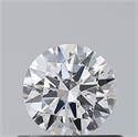 Diamante Natural 0.50 quilates, Redondo , Color D, claridad SI1 y certificado GIA