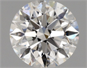Diamante Natural 0.80 quilates, Redondo , Color E, claridad VS2 y certificado GIA