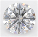 Lab Grown Diamond 4.10 Carats, Round with Excellent Cut, D Color, VVS1 Clarity and Certified by GIA