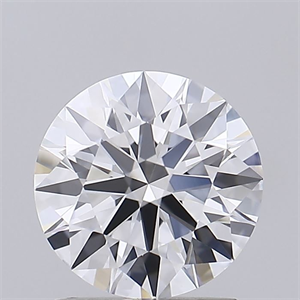 Picture of Lab Grown Diamond 1.56 Carats, Round with Ideal Cut, D Color, VS1 Clarity and Certified by IGI