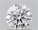 Del inventario de diamantes de laboratorio, 0.82 quilates, Redondo , Color D, claridad VS1 y certificado IGI