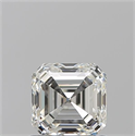 Diamante Natural 1.02 quilates, Asscher , Color I, claridad VVS2 y certificado GIA