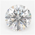 Del inventario de diamantes de laboratorio, 2.55 quilates, Redondo , Color D, claridad IF y certificado IGI