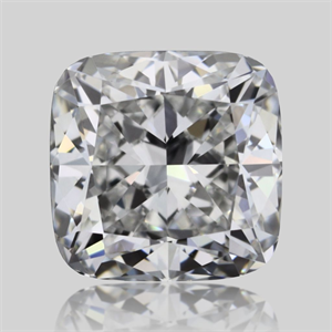 Picture of Natural Diamond 0.44 Carats, Cushion with  Cut, F Color, VVS1 Clarity and Certified by GIA