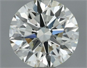 Diamante Natural 0.70 quilates, Redondo , Color J, claridad VS1 y certificado IGI