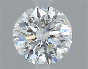 Picture of Natural Diamond 0.50 Carats, Round with Excellent Cut, I Color, VVS2 Clarity and Certified by GIA