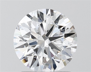 Picture of Lab Grown Diamond 1.50 Carats, Round with Ideal Cut, D Color, VS1 Clarity and Certified by IGI
