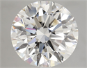 Lab Grown Diamond 7.02 Carats, Round with Ideal Cut, F Color, VVS2 Clarity and Certified by IGI