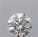 Diamante Natural 0.50 quilates, Redondo , Color E, claridad VVS2 y certificado IGI