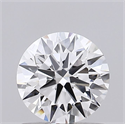 Del inventario de diamantes de laboratorio, 0.90 quilates, Redondo , Color D, claridad VS2 y certificado IGI