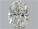 Diamante Natural 0.62 quilates, Ovalado , Color G, claridad VS2 y certificado GIA