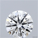 Lab Grown Diamond 1.55 Carats, Round with Ideal Cut, E Color, VVS2 Clarity and Certified by IGI