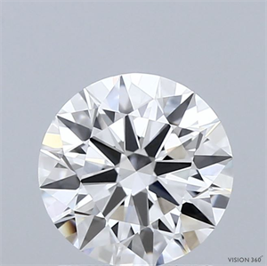 Picture of Lab Grown Diamond 1.55 Carats, Round with Ideal Cut, E Color, VVS2 Clarity and Certified by IGI