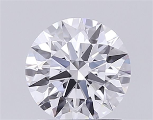 Picture of Lab Grown Diamond 1.08 Carats, Round with Ideal Cut, D Color, VVS1 Clarity and Certified by IGI