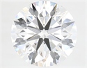 Lab Grown Diamond 6.71 Carats, Round with Ideal Cut, G Color, VS2 Clarity and Certified by IGI
