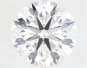 Picture of Lab Grown Diamond 6.71 Carats, Round with Ideal Cut, G Color, VS2 Clarity and Certified by IGI