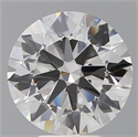 Lab Grown Diamond 6.10 Carats, Round with Ideal Cut, E Color, VVS2 Clarity and Certified by IGI