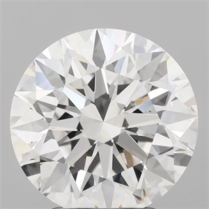 Picture of Lab Grown Diamond 3.04 Carats, Round with Ideal Cut, E Color, VS1 Clarity and Certified by IGI