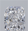 Diamante Natural 0.34 quilates, Radiante , Color D, claridad VVS2 y certificado GIA