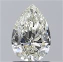 Diamante Natural 1.01 quilates, De pera , Color J, claridad SI1 y certificado GIA