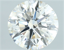 Natural Diamond 2.70 Carats, Round with Excellent Cut, L Color, VS2 Clarity and Certified by GIA