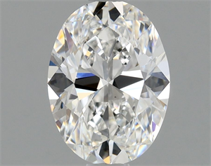 Picture of Natural Diamond 0.90 Carats, Oval with  Cut, E Color, VS2 Clarity and Certified by GIA