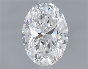 Picture of Natural Diamond 0.70 Carats, Oval with  Cut, D Color, VVS1 Clarity and Certified by GIA