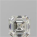 Diamante Natural 1.70 quilates, Asscher , Color K, claridad VS2 y certificado GIA