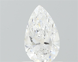 Picture of Natural Diamond 0.71 Carats, Pear with  Cut, D Color, VVS2 Clarity and Certified by GIA